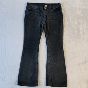 Warehouse Corduroy Pants Womens 12 33" Waist Hippie Flare 70s Bellbottom Bootcut